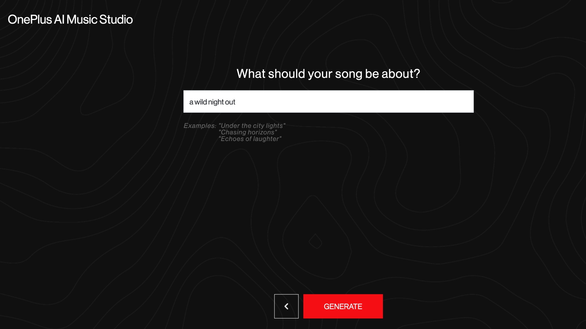 OnePlus AI Music Generator 2