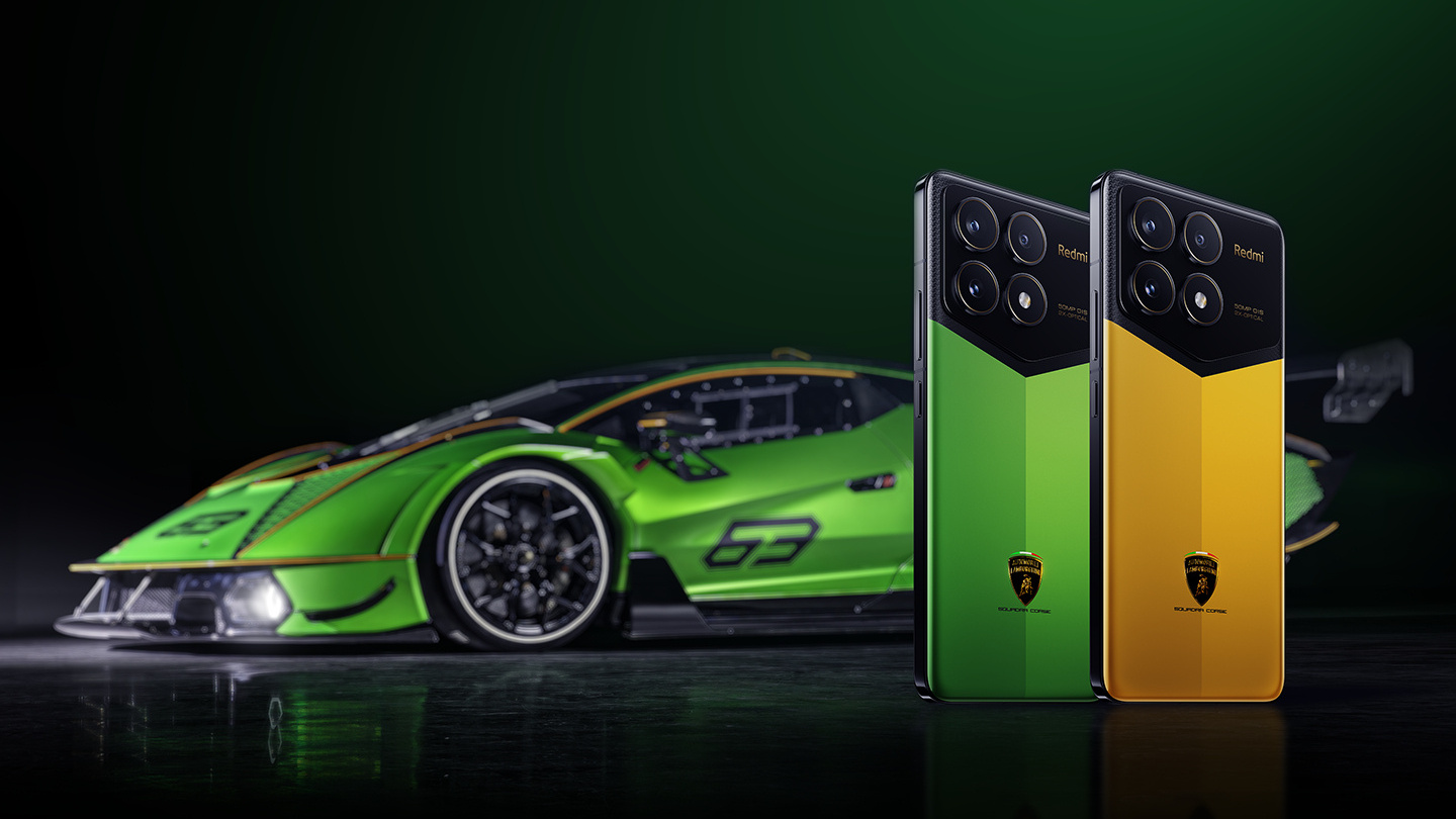 Redmi K70 Pro Automobili Lamborghini Squadra Corse edition