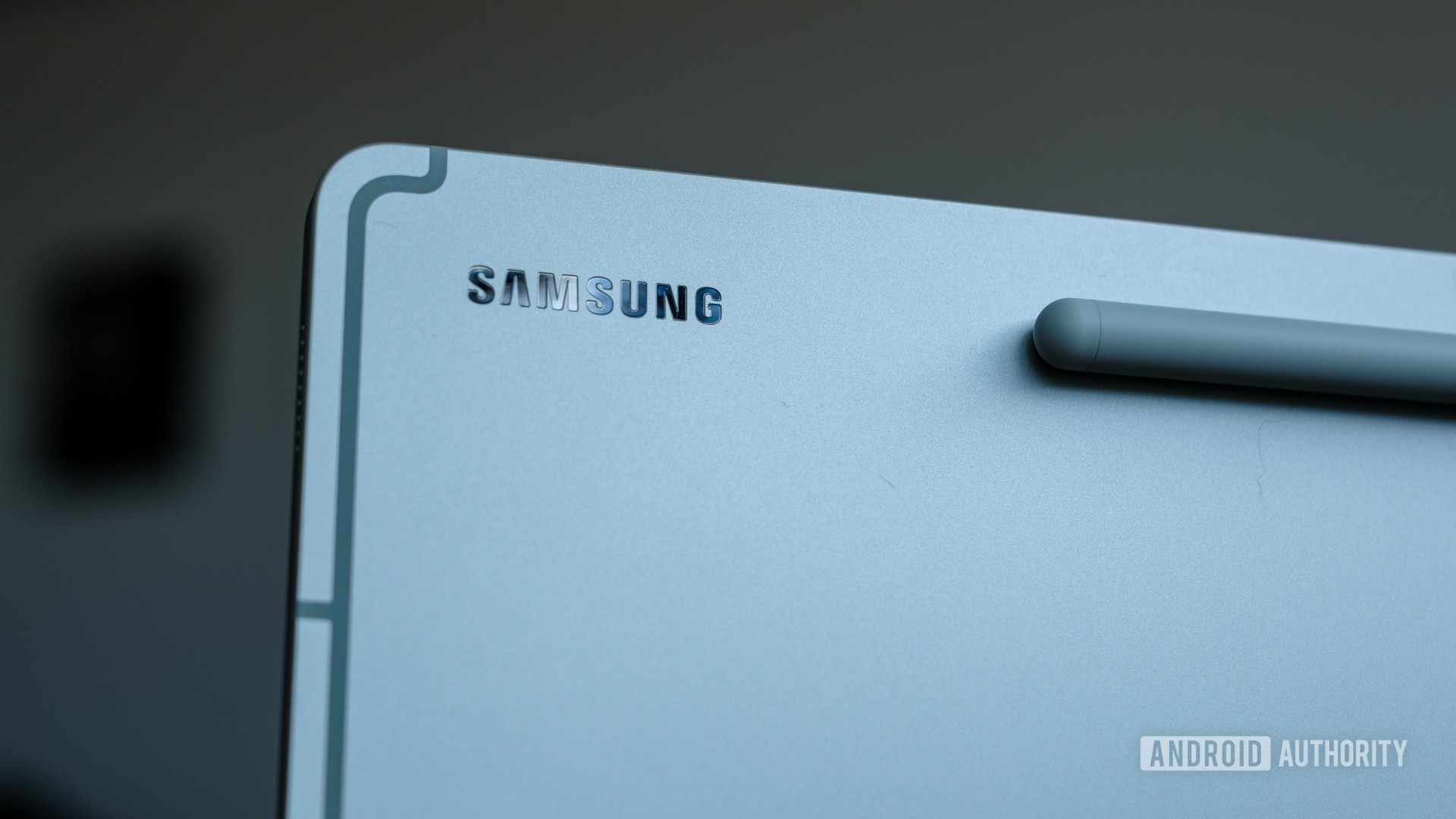 Samsung Galaxy Tab S9 FE Plus samsung badge