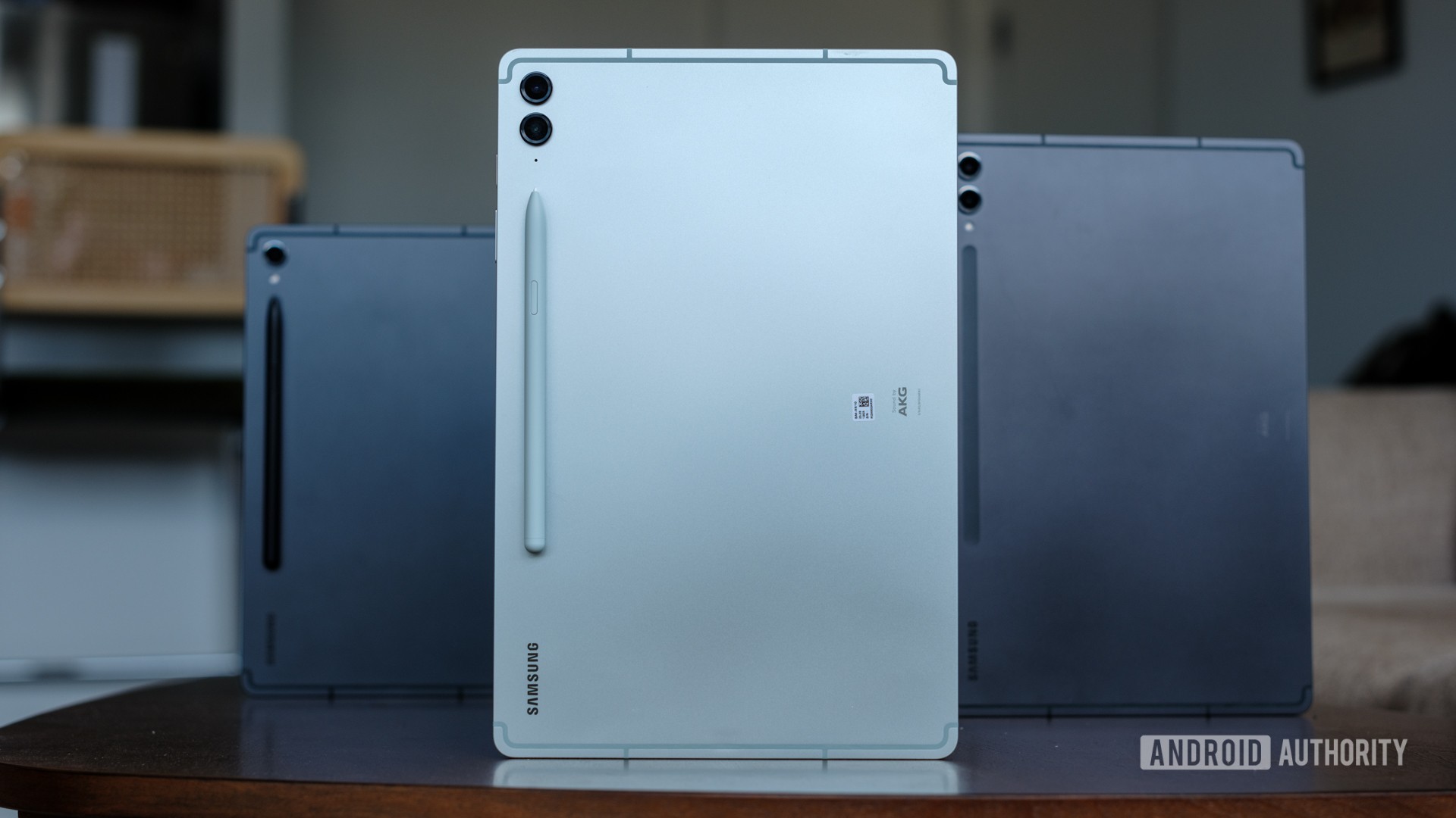 Samsung Galaxy Tab S9 FE Plus vs other galaxy tabs standing