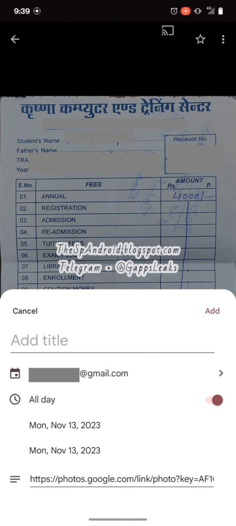 DOES GOOGLE HAVE REMINDERS visual data 4