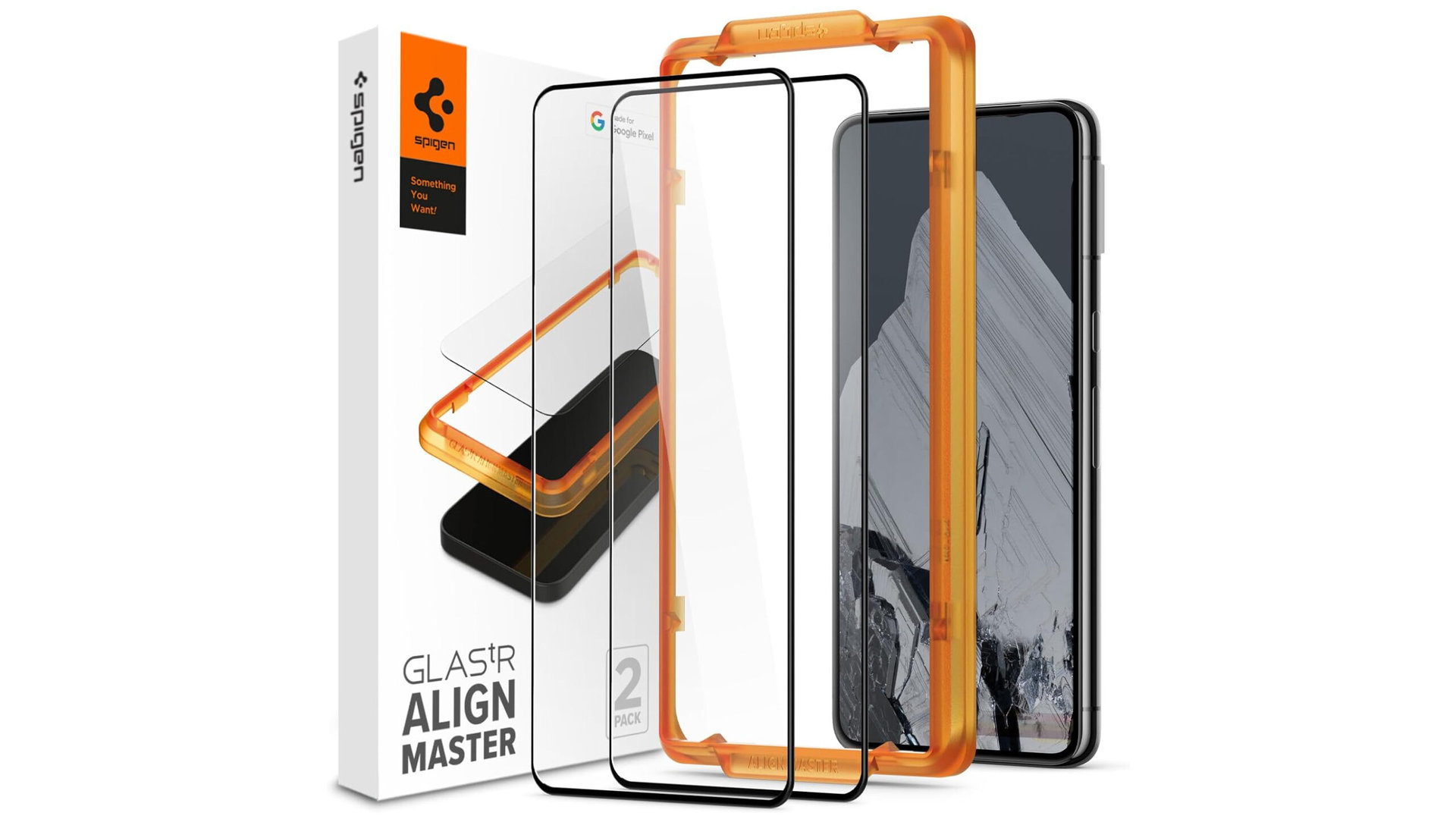 Spigen Tempered Glass Screen Protector for Pixel 8 Pro