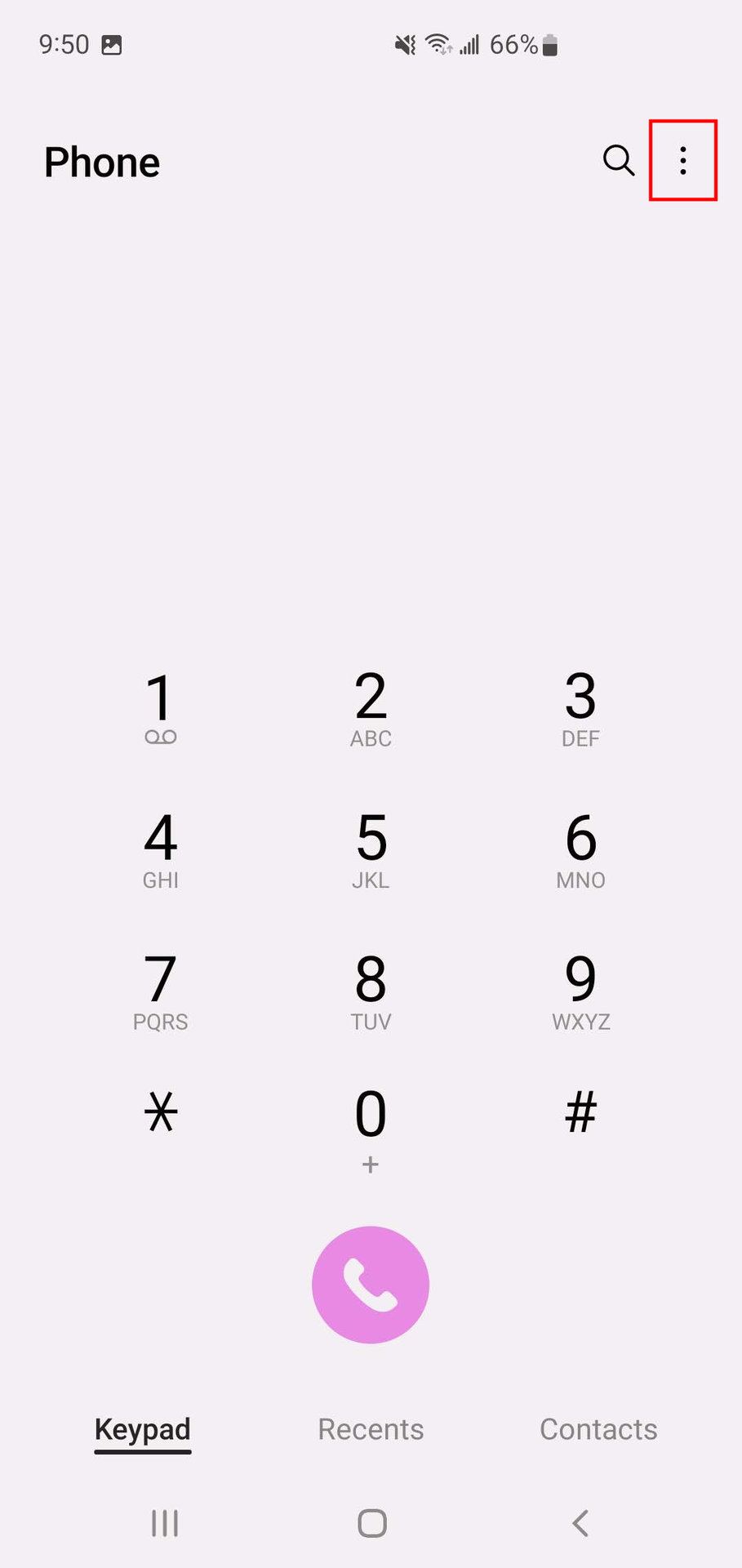 Turn Wi Fi calling on or off on Samsung Galaxy phones from the phone app (1)
