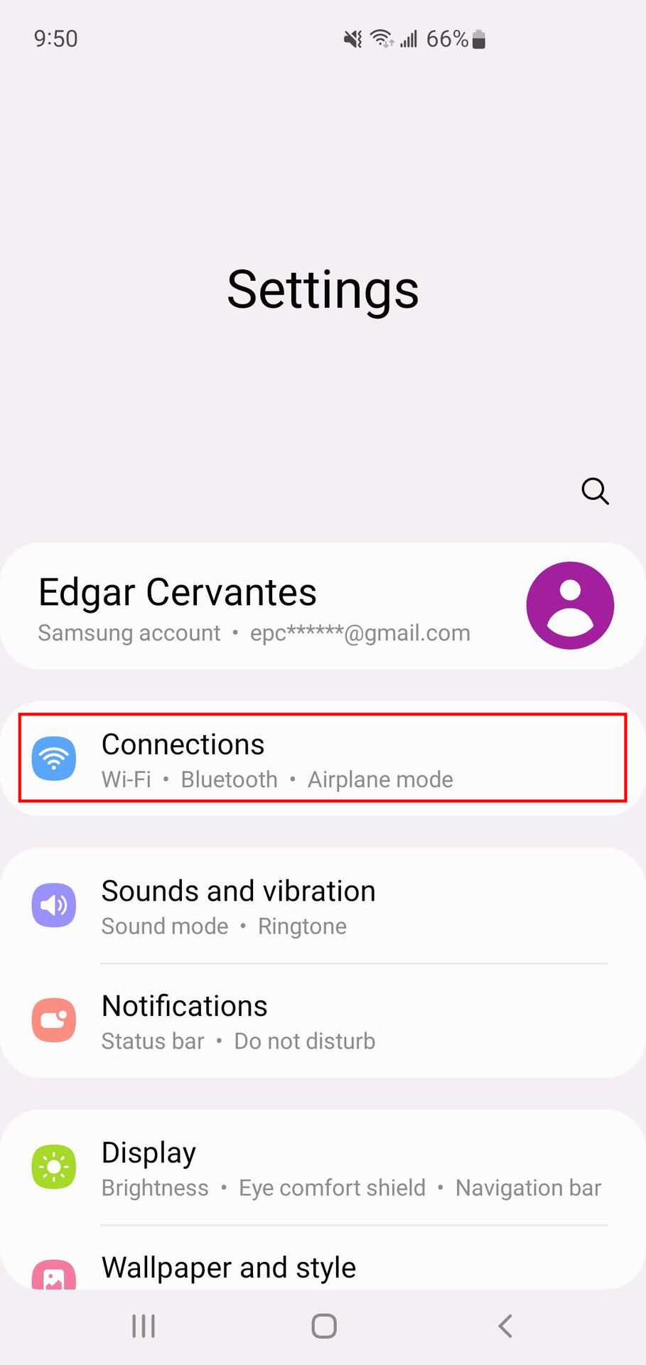Turn Wi Fi calling on or off on Samsung Galaxy phones from the settings (1)