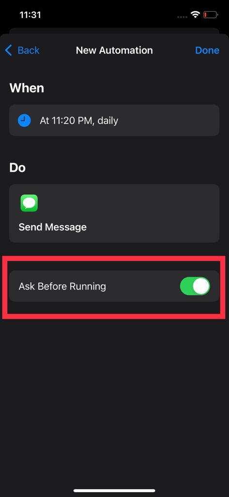 ask running iphone