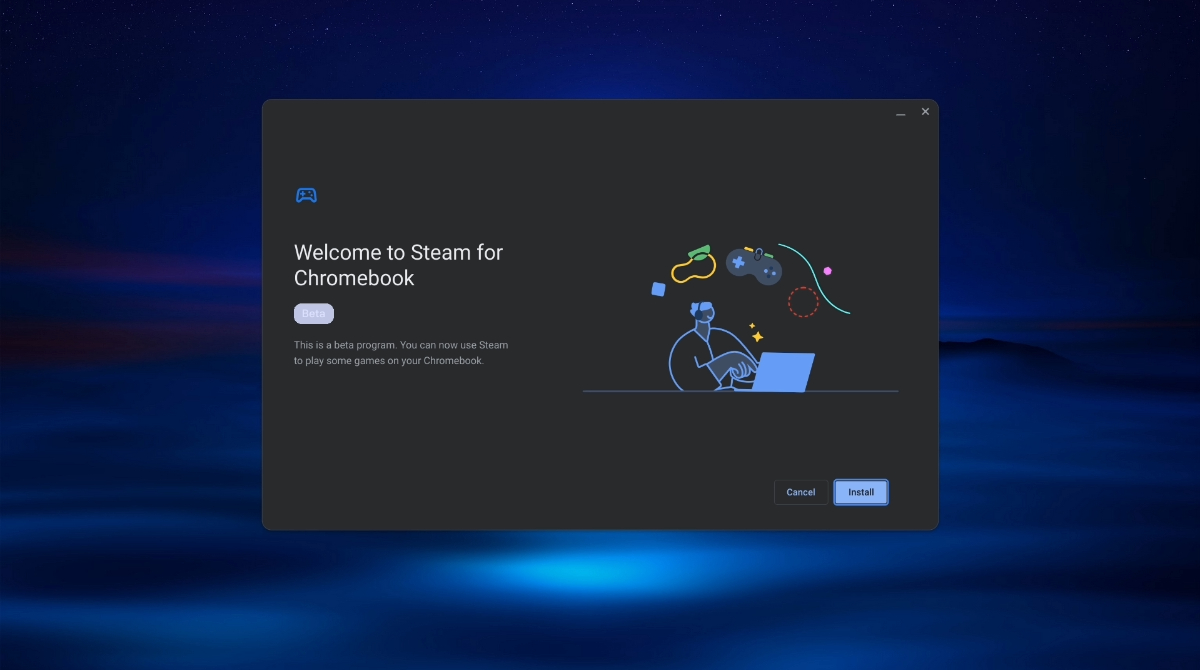 chromebook steam