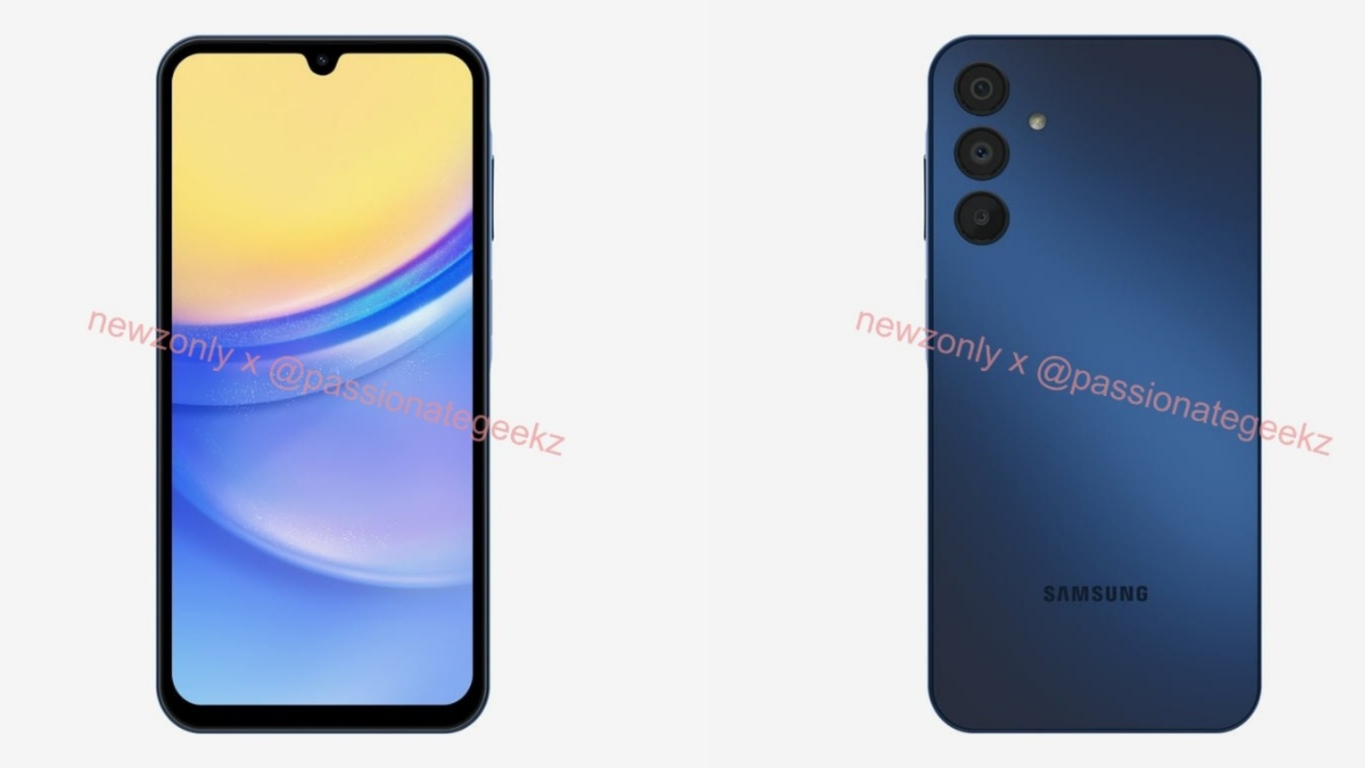 galaxy a15 5g render