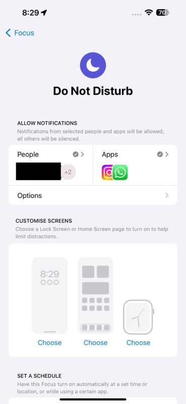 iOS 17 Lockscreen and Focus mode 3
