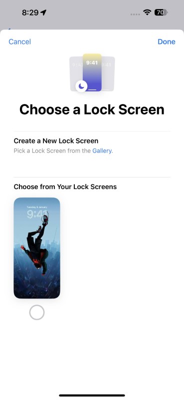 iOS 17 Lockscreen and Focus mode 4
