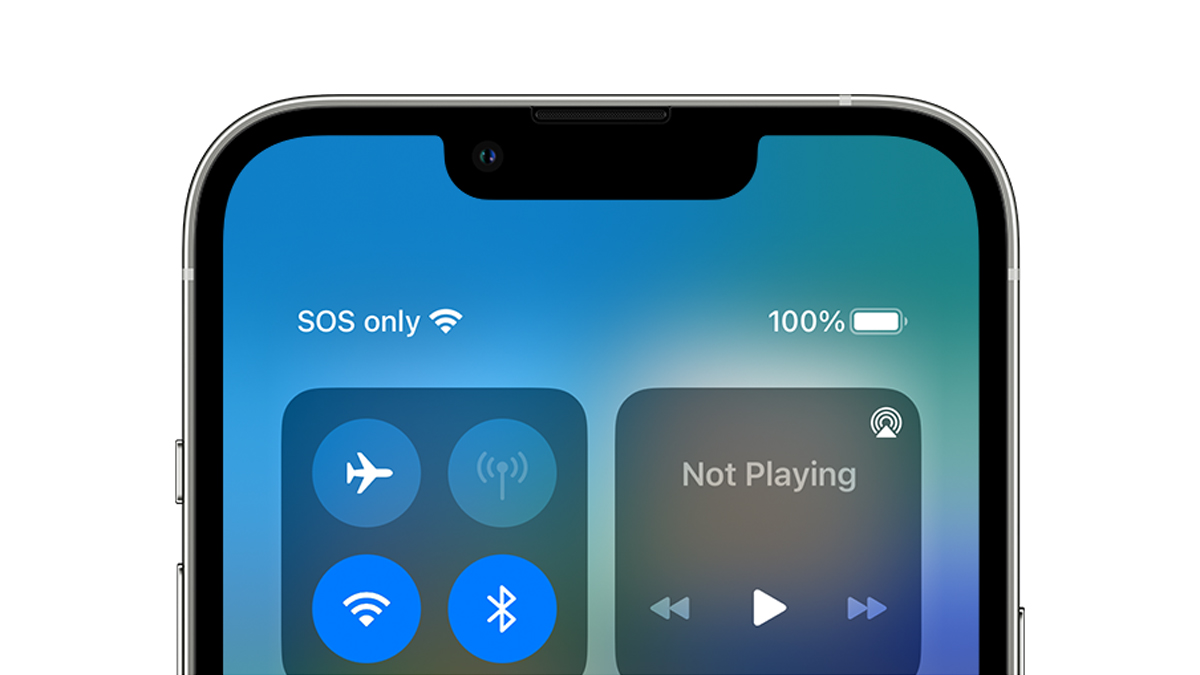 iPhone 13 Pro SOS mode