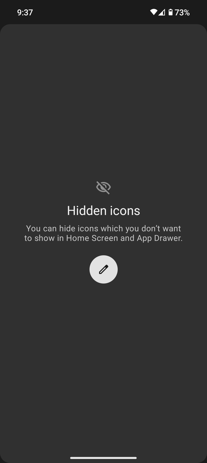 nothing os 2.5 launcher hidden icons 3