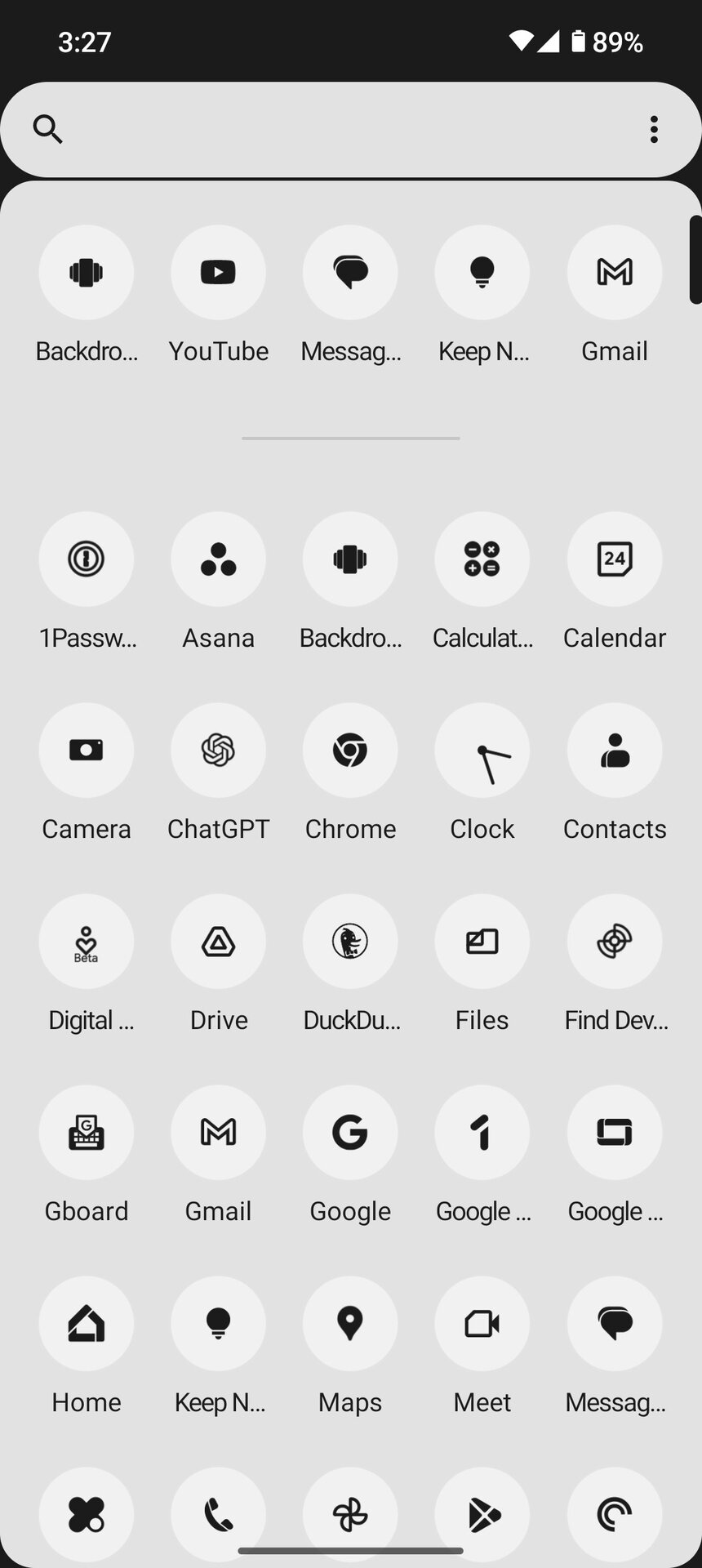nothing os 2.5 launcher hidden icons 6