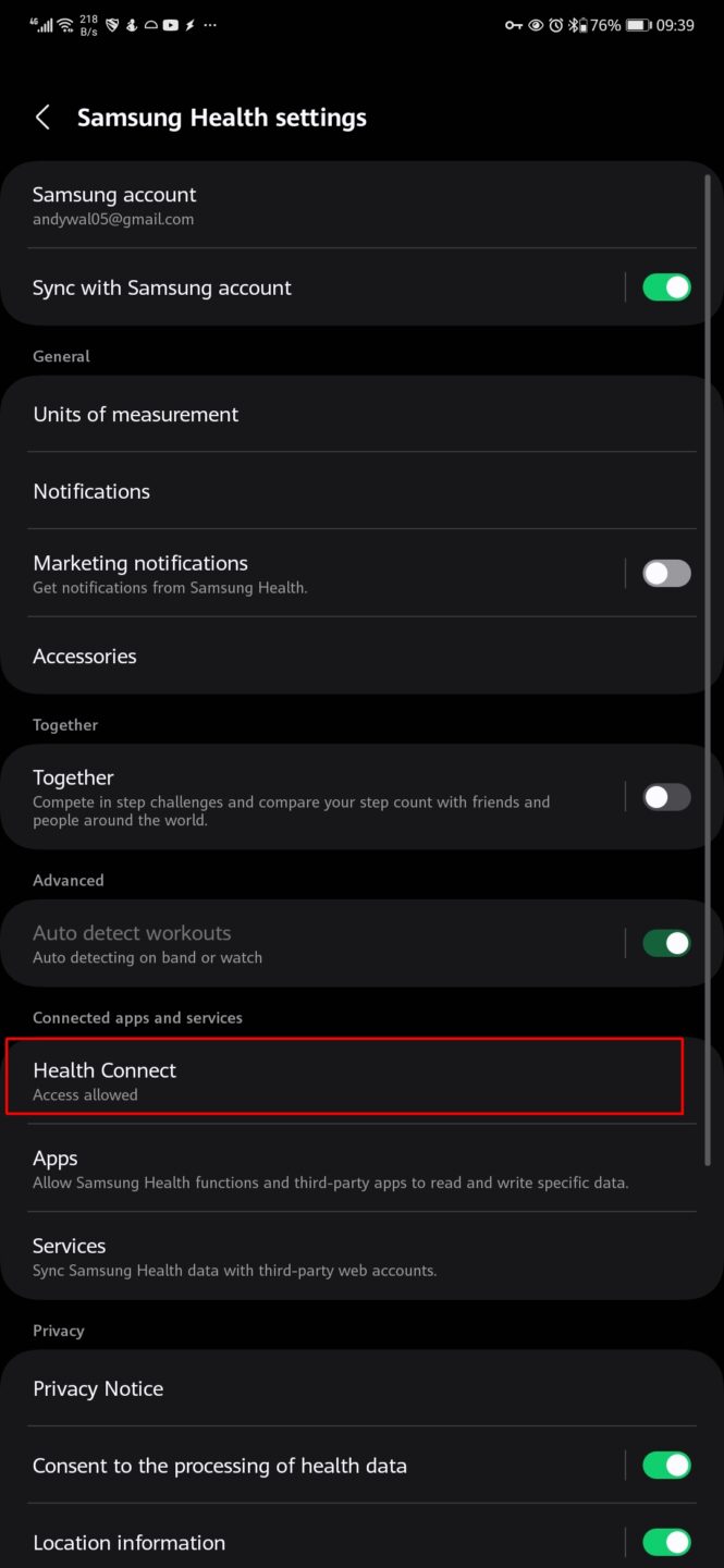 How to sync your Samsung Health data with Google Fit - Android Authority