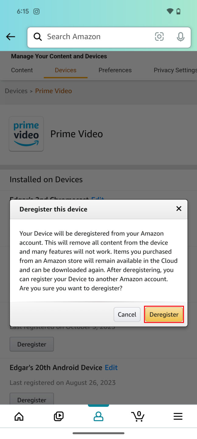 How to sign out of Amazon Prime Video on any TV - Android Authority
