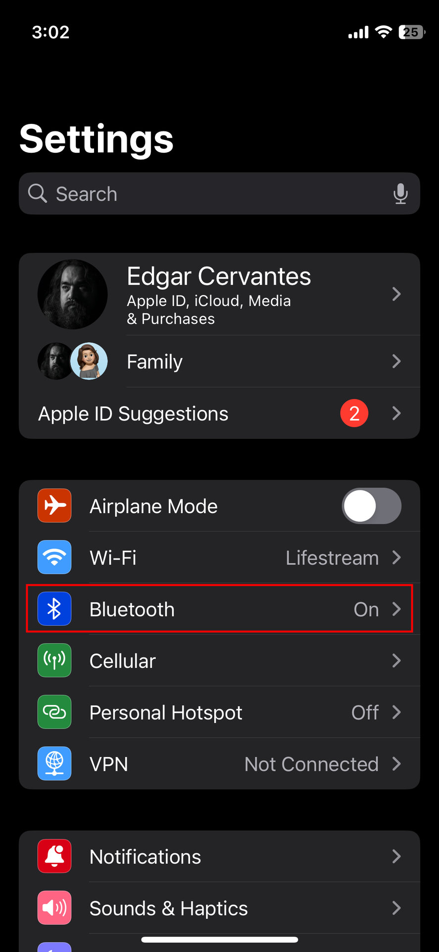 How to disconnect Bluetooth from an iPhone (1)