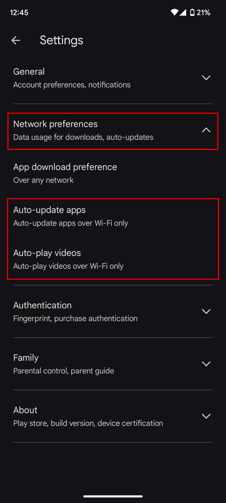 How to prevent Google Play Store downloads over mobile data (3)