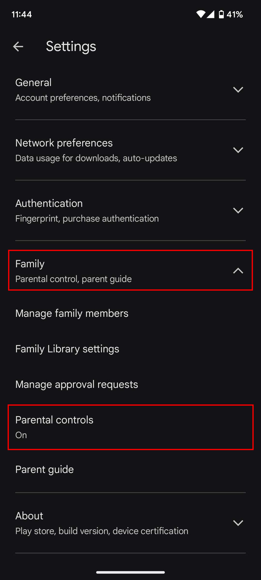 How to set Google Play Store age based restrictions (3)