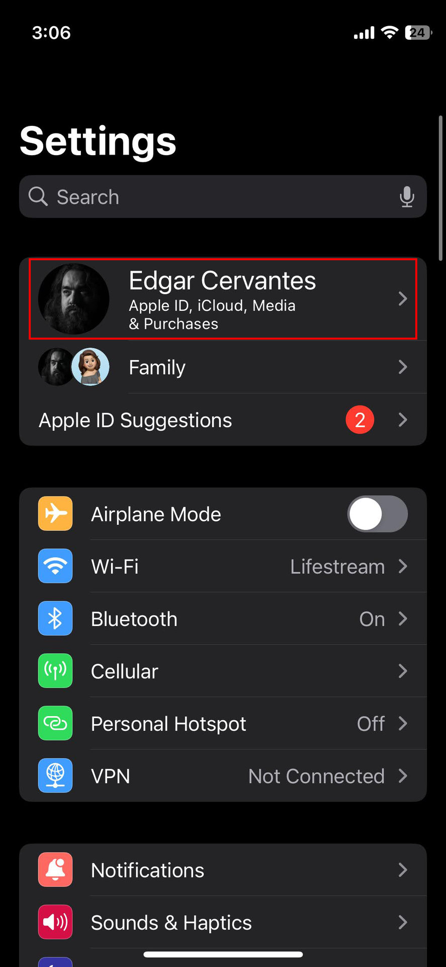 How to sign devices out of Apple ID using an iPhone (1)