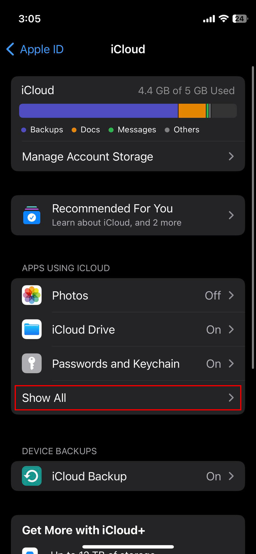 How to turn off iCloud sync on iPhone (3)