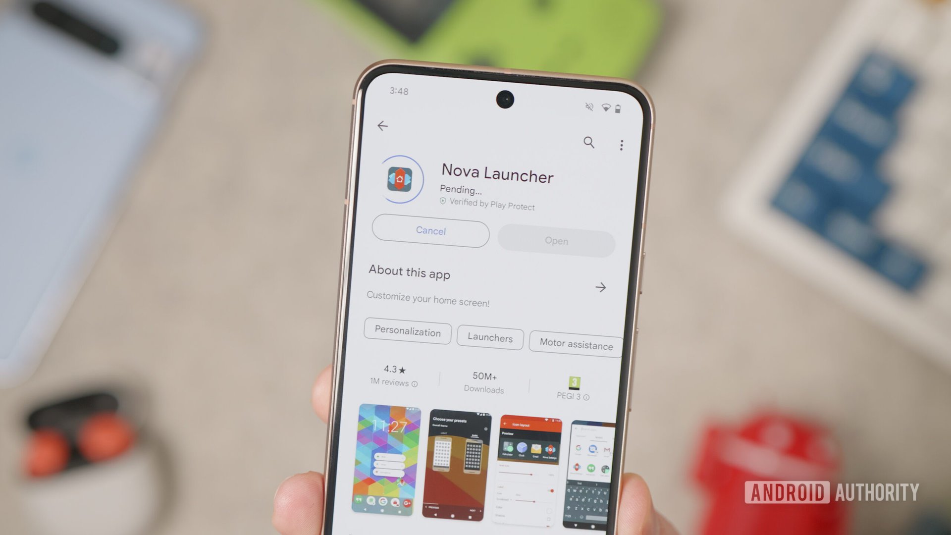 Nova Launcher Play Store