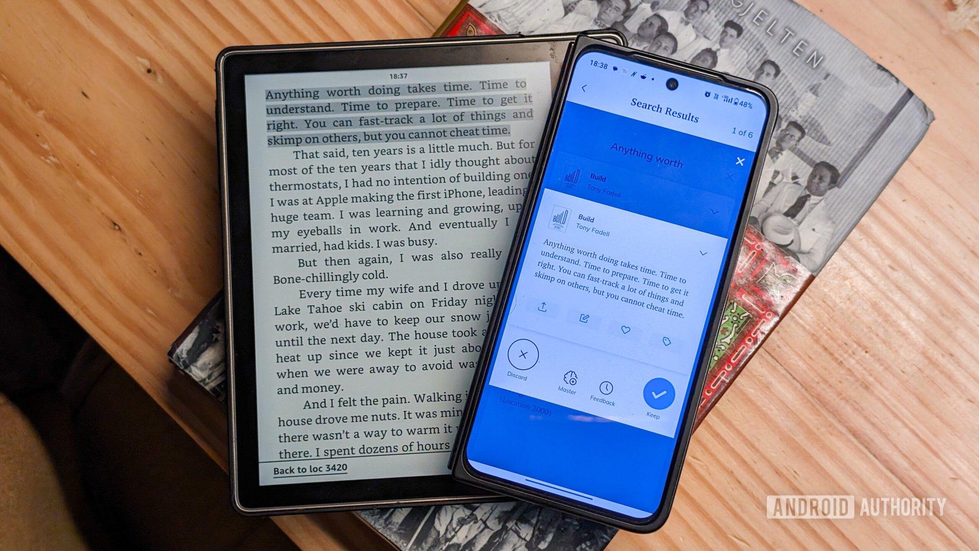 Readwise and Kindle highlights