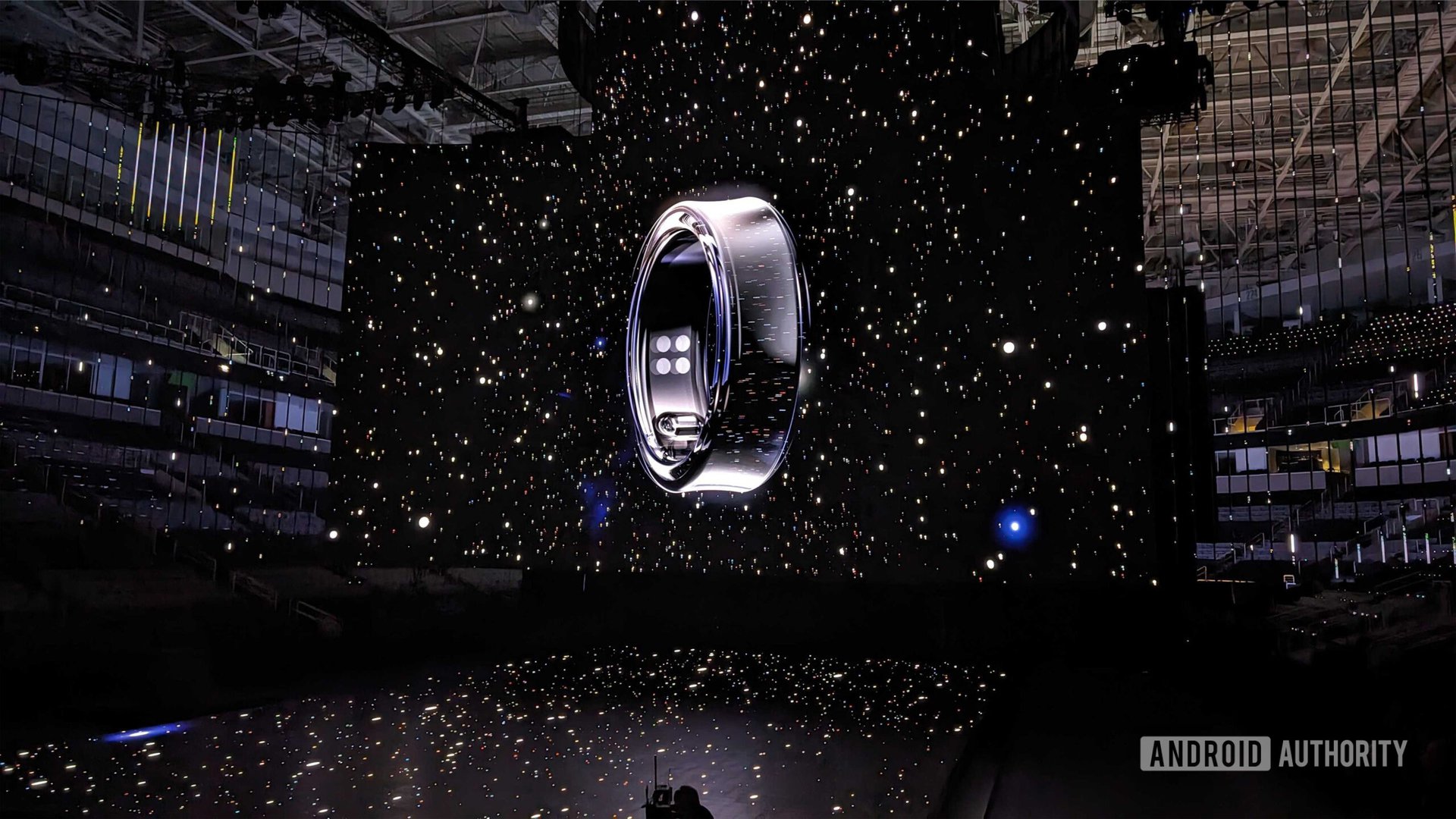 The Samsung Galaxy Ring is highlighted at hte sompany's January Unpacked event.