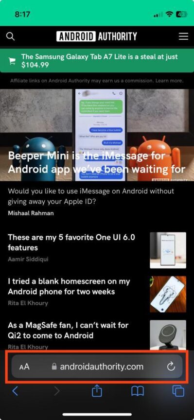 How to do Control + F on an iPhone? - Android Authority