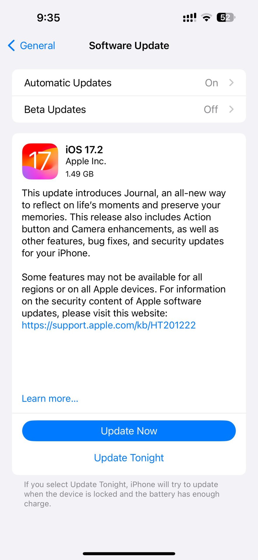 iOS 17 2 changelog 1