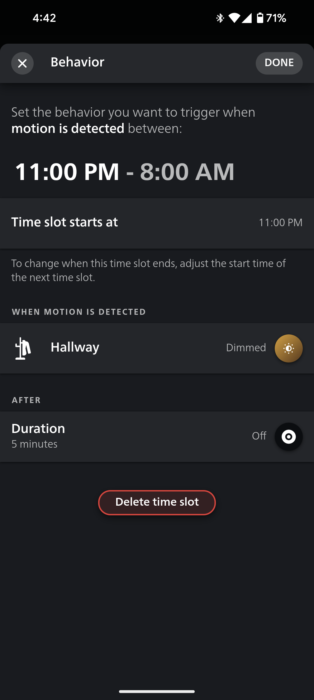 philips hue motion sensor app settings 3