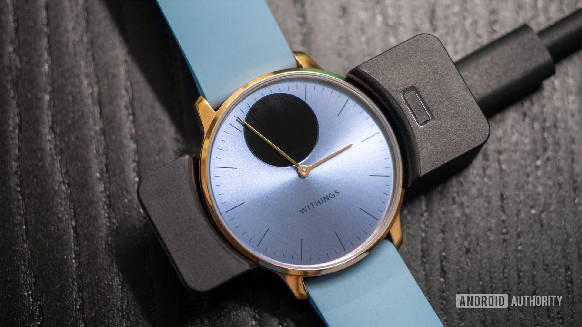 withings scanwatch light charging