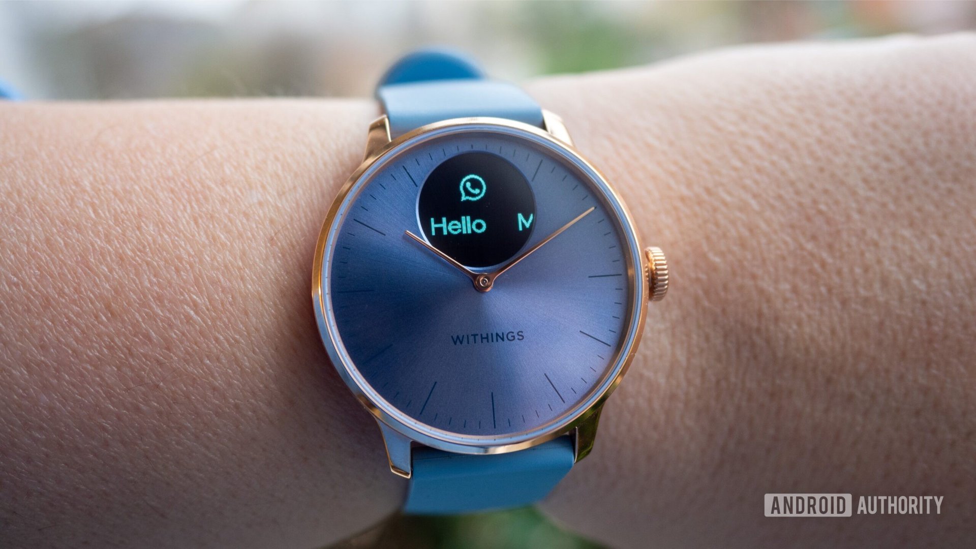 withings scanwatch light display notifications
