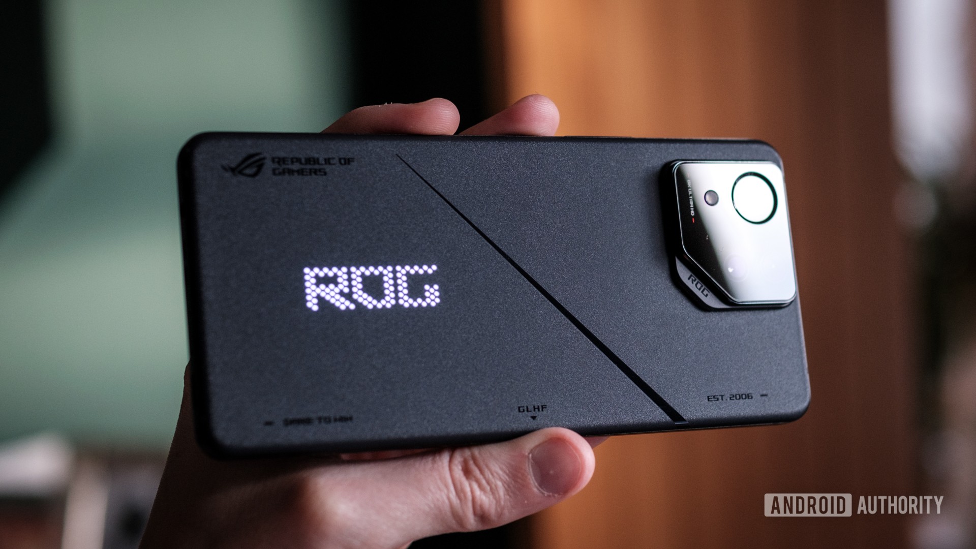 ROG Phone 8 Pro leak reveals a Dot Matrix rear LED display