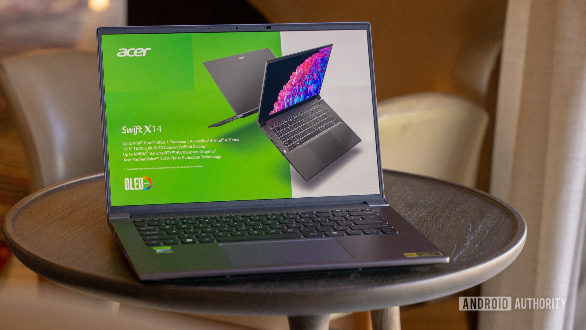 Acer Swift X 14 at CES 2024 (1)