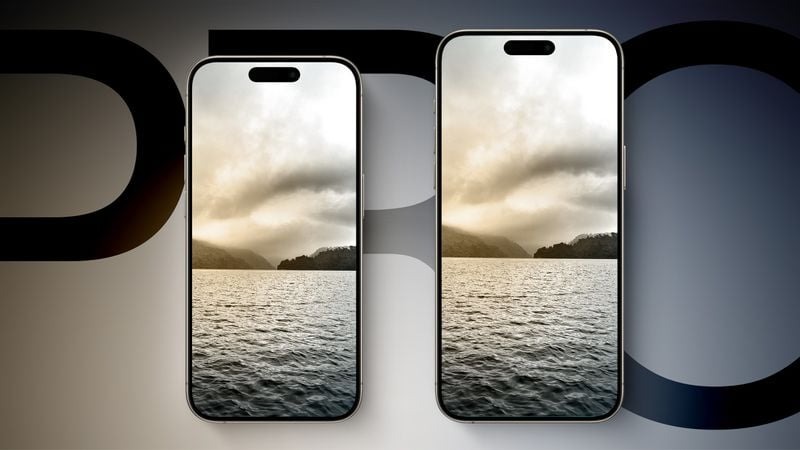 Apple iPhone 16 Pro and iPhone 16 Pro Max Mockup 1