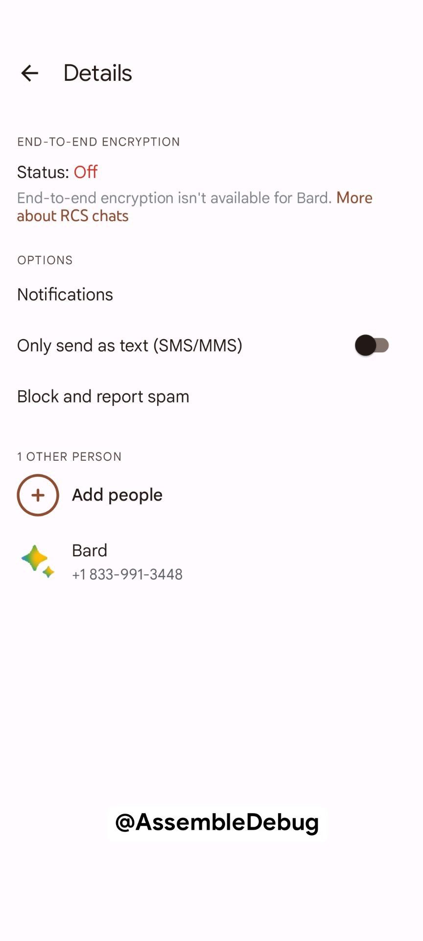 Bard In Google Messages 3