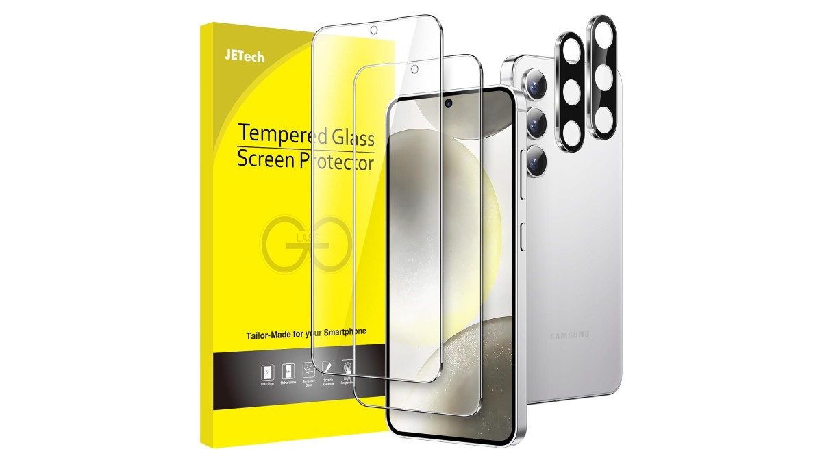 JETech screen protector for Samsung Galaxy S24