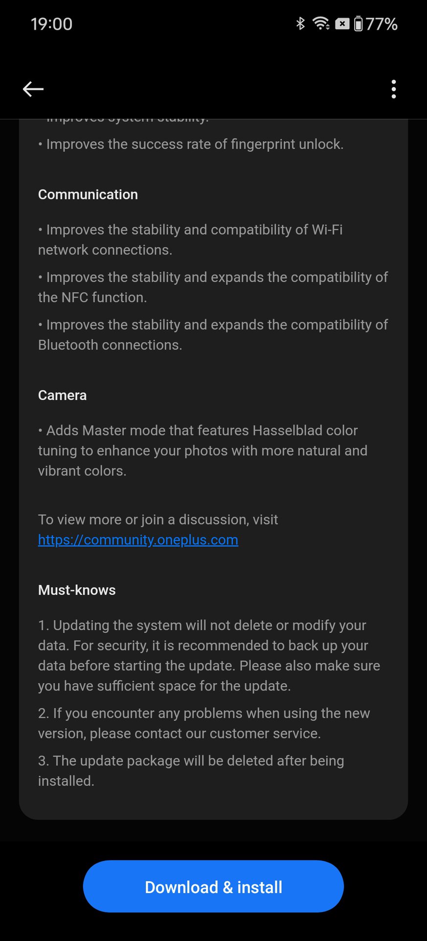 OnePlus 12 получает первое обновление, добавляющее режим Hasselblad Master