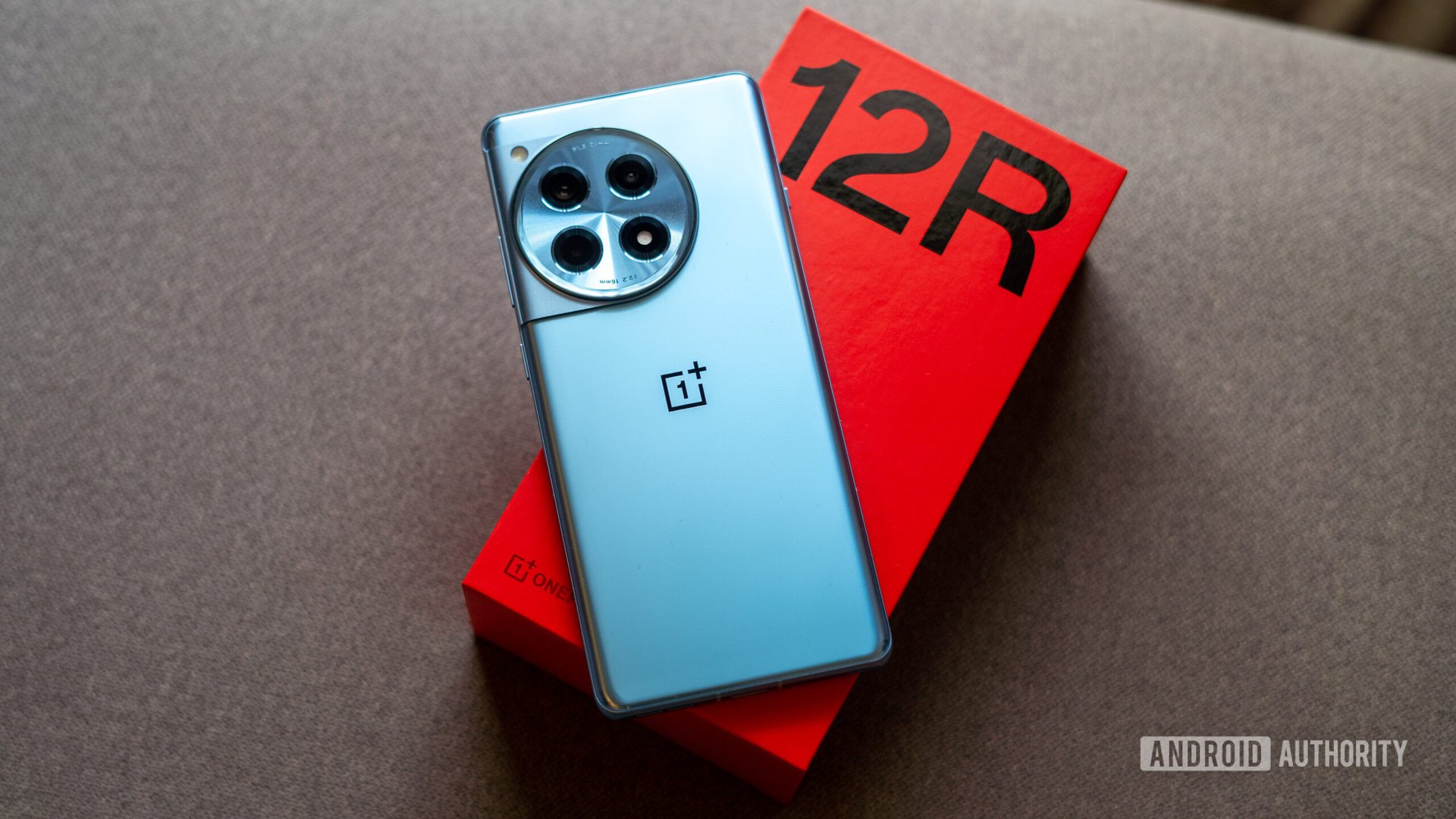 OnePlus 12R on phone box