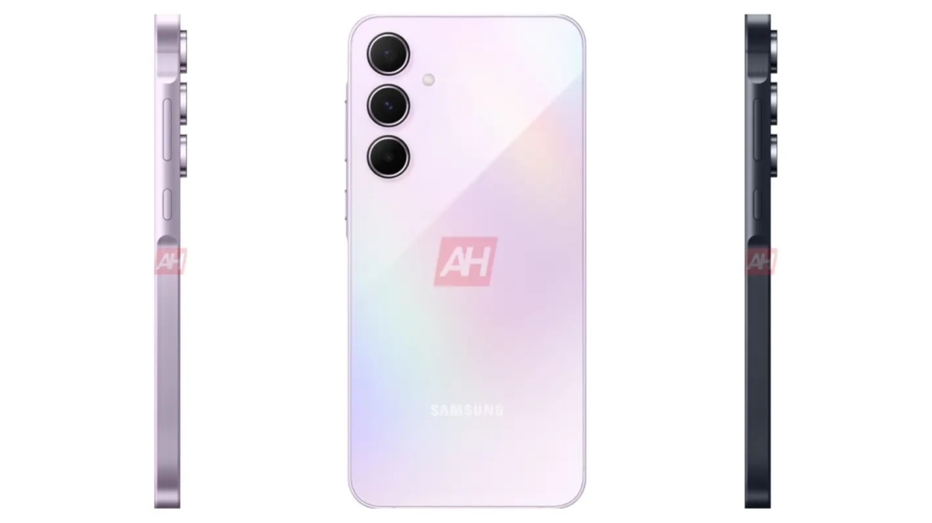 Samsung Galaxy A55 2024 renders colors leak