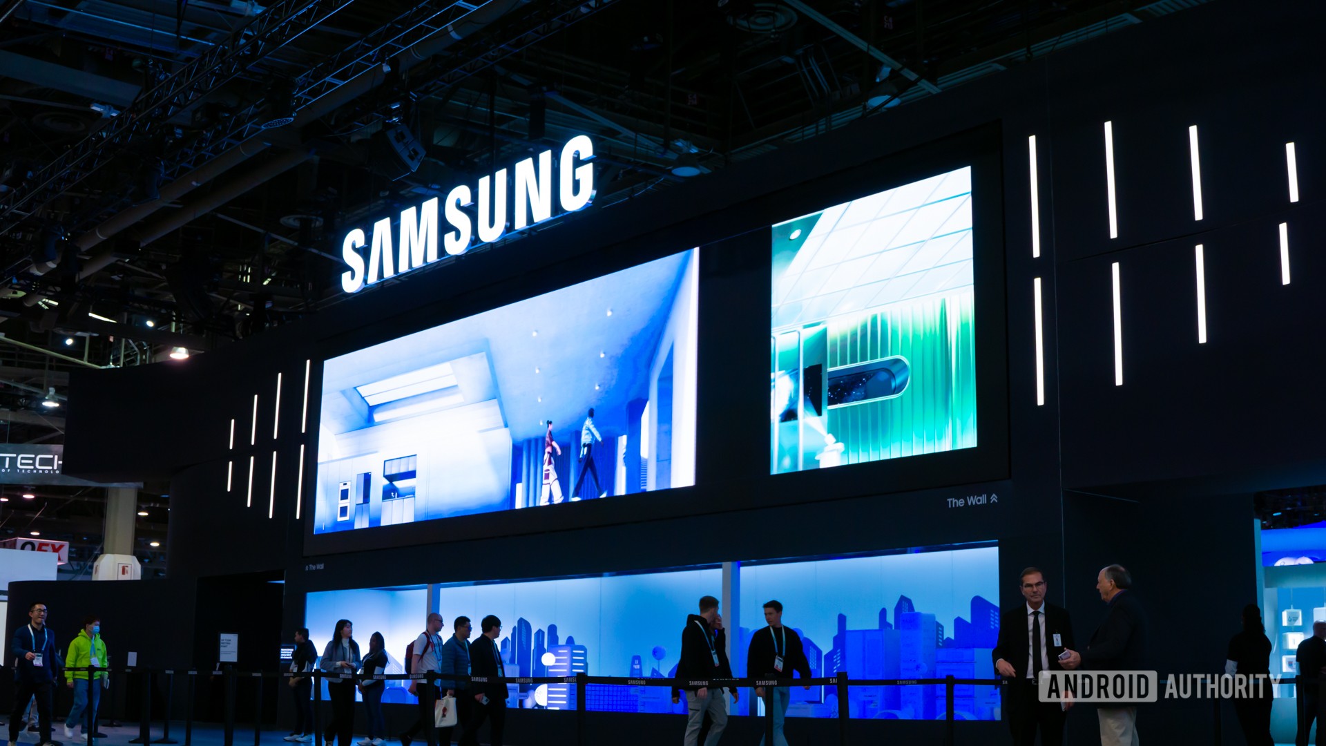 Samsung logo stock photo from CES 2024 (2)