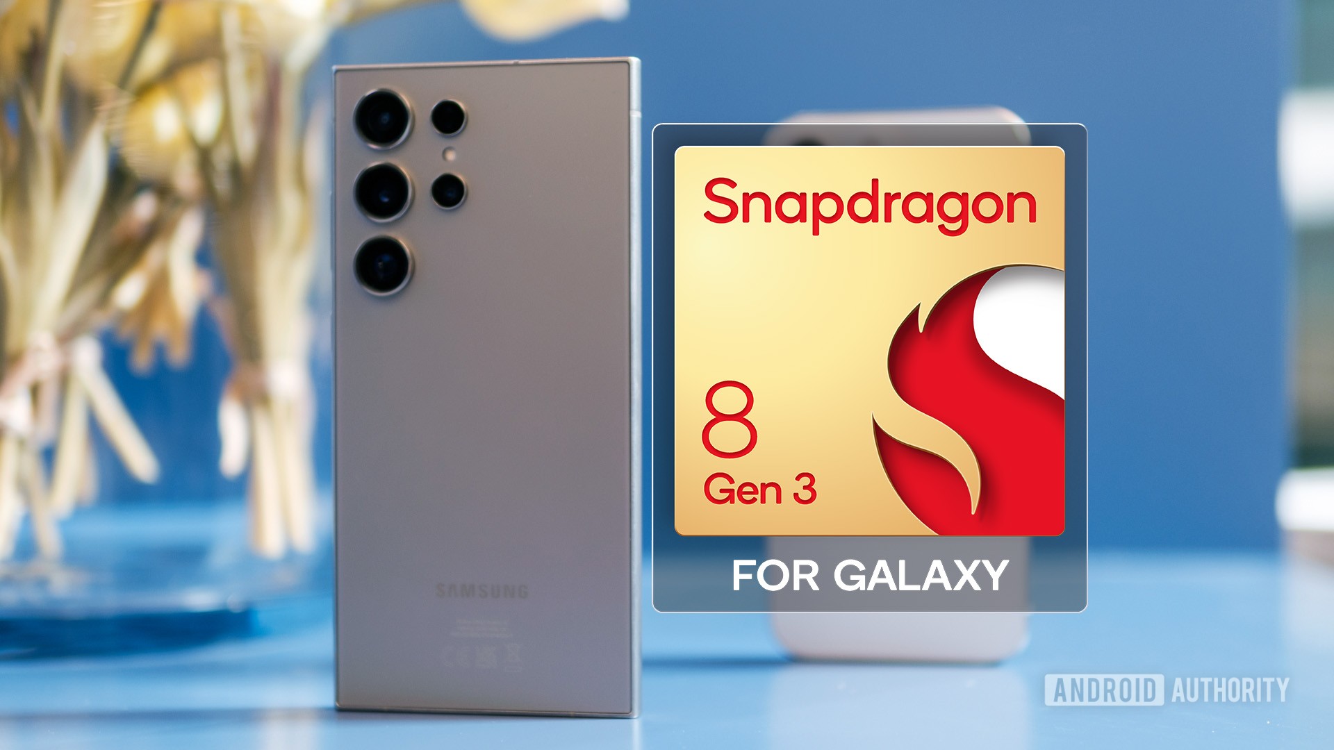 Snapdragon 8 Gen 3 for Galaxy ロゴ