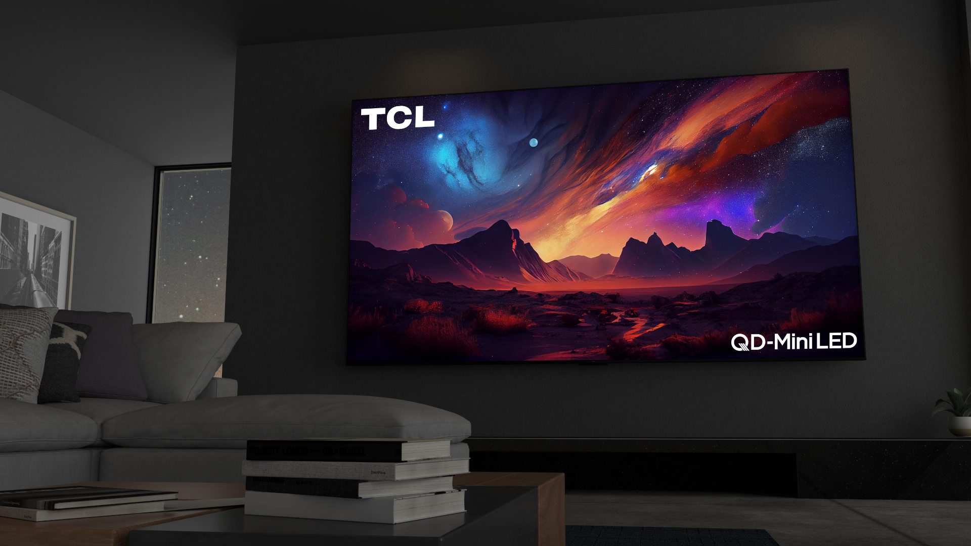 Televisor TCL QM891G redimensionado