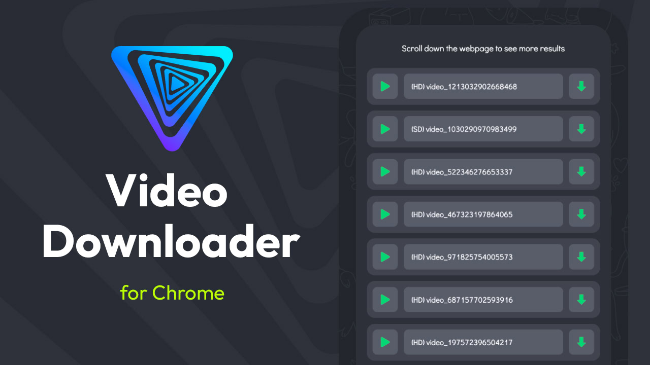 Video Downloader for Chrome