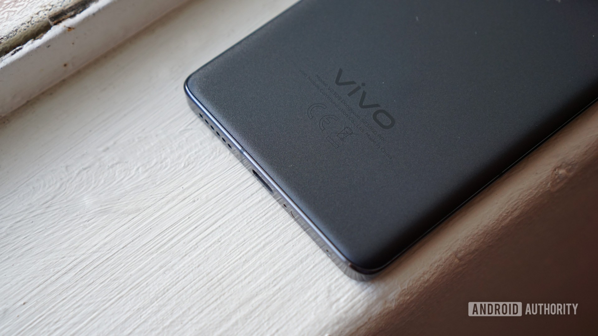 The Vivo X100 Pro with the company logo on the back.