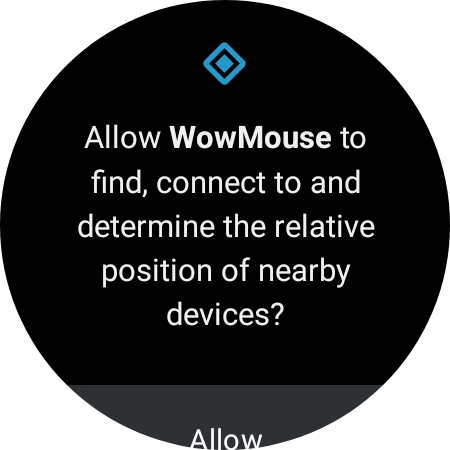 WowMouse on Galaxy Watch 4 Use smartwatch as mouse 2