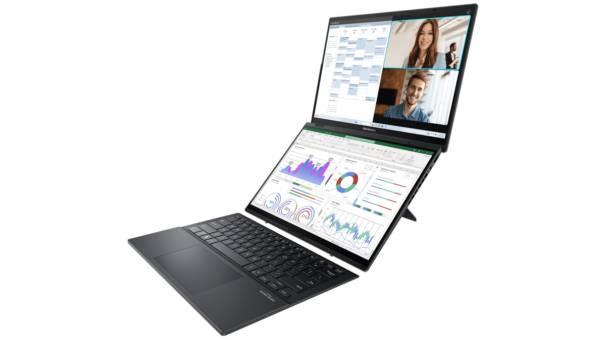 Zenbook Duo (2024) Dual Screen mode 1