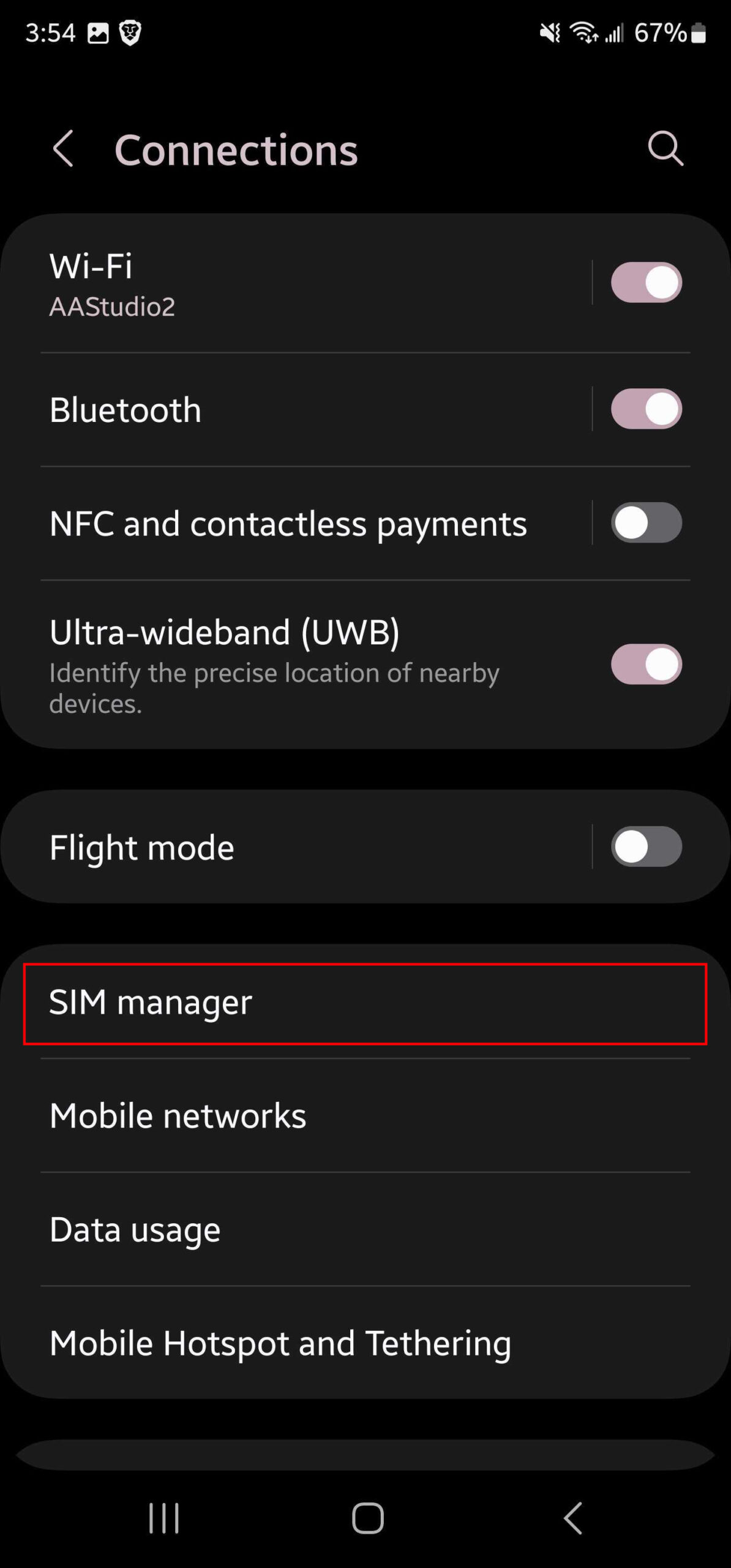 Convert SIM to eSIM on Samsung Galaxy S23 (2)