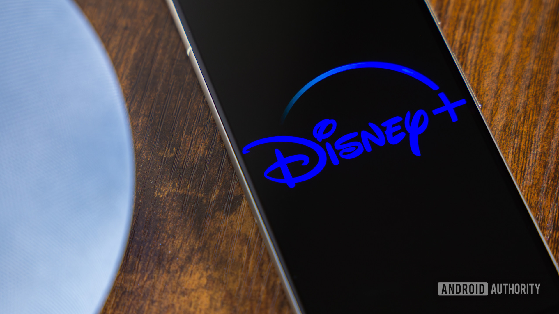 Disney Plus logo on smartphone stock photo (1)