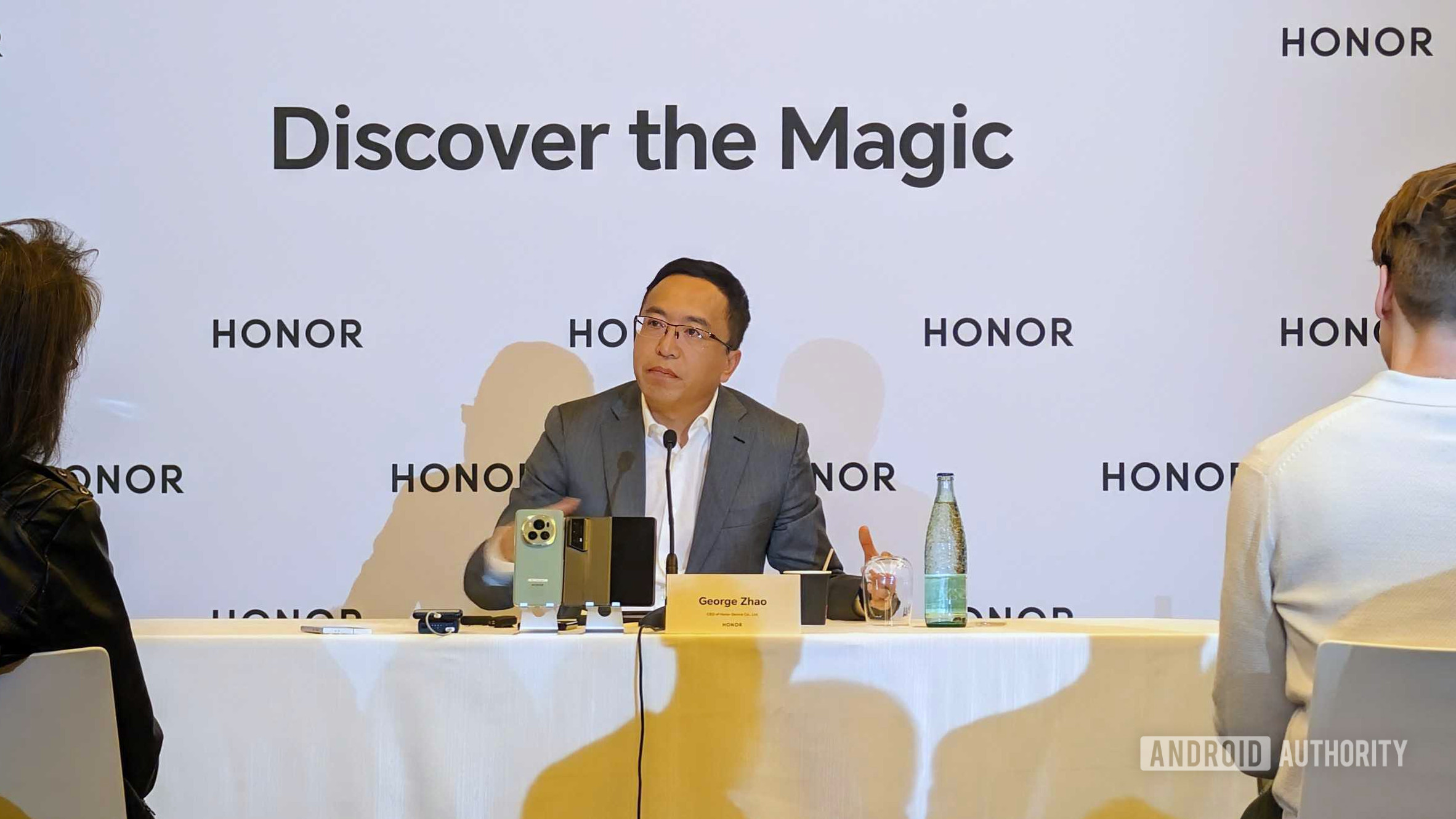 HONOR CEO George Zhao at MWC 2024.