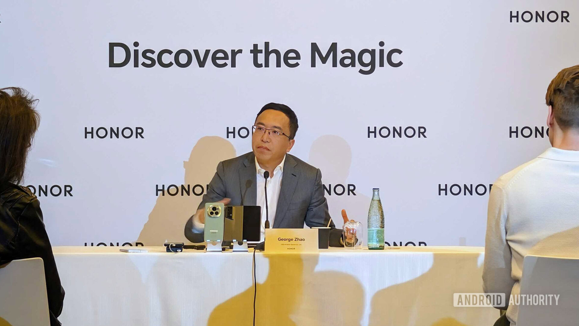 HONOR CEO George Zhao at MWC 2024.